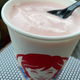 Wendy’s holiday offering, the Peppermint Frosty, is pink and minty.